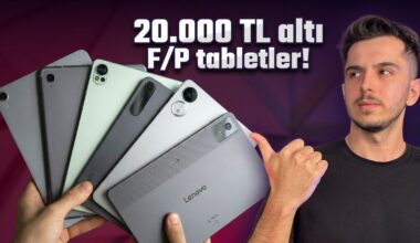 20.000 TL altına alınabilecek en mantıklı 6 tablet! (Aralık 2025)