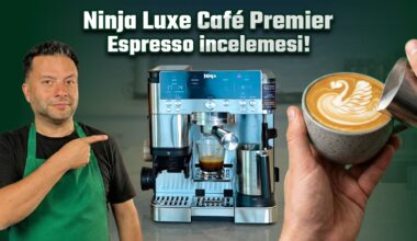 Dışarıda kahveye son! Ninja Luxe Café Premier Espresso incelemesi!