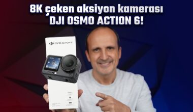 DJI Action 6: 8K Video Çeken Aksiyon Kamerası Kutudan Çıkıyor!
