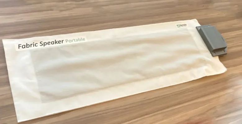 Kumaş hoparlör devri başlıyor!