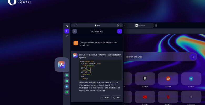 Opera Gemini Desteğiyle Yapay Zekayı Genişletiyor