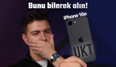 Pişmanlık mı? iPhone 16e deneyimlerim!