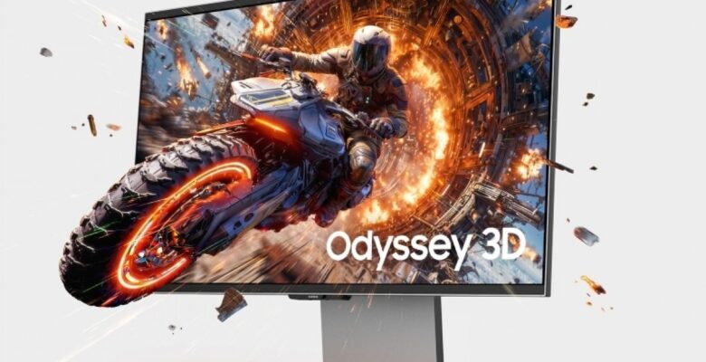 Samsung Odyssey Oyuncu Monitörleri Geliyor: 6K 3D ve 1040Hz Hız!