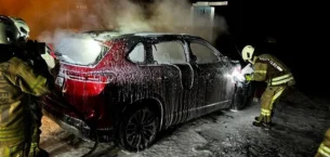 Togg T10X Sarıyer’de şarj sırasında yandı!