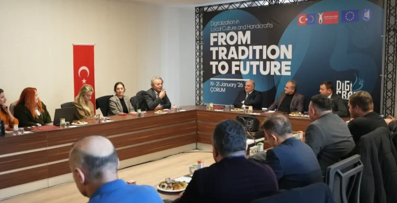 Çorum’da “DigiCRAFT” projesi başladı