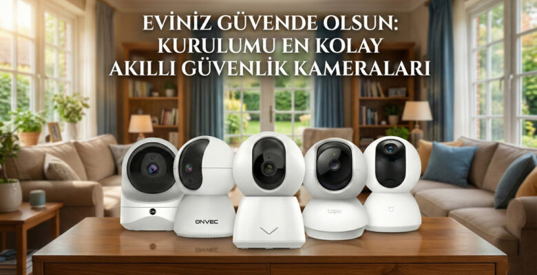 Eviniz Güvende Olsun: Kurulumu En Kolay Akıllı Güvenlik Kameraları