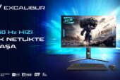 Excalibur 31.5 inç 2K 180Hz Curved Monitör Oyunu Değiştiriyor