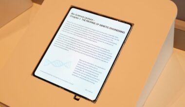 Katlanabilir Telefonlarda Devrim! Samsung Kıvrımsız Ekran Tanıtıldı!