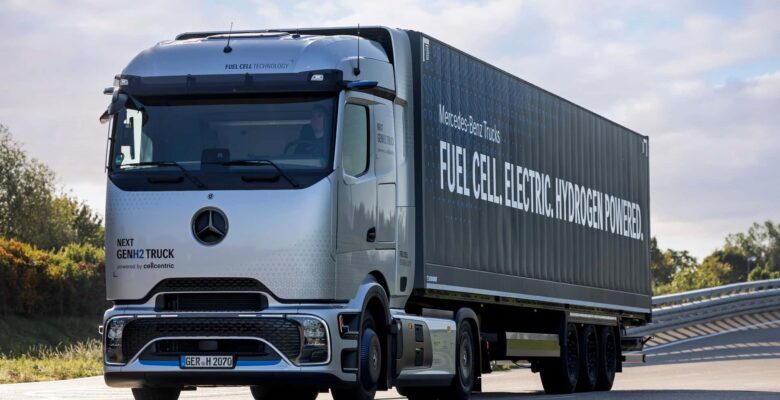 Mercedes Hidrojenli Kamyon Üretime Giriyor