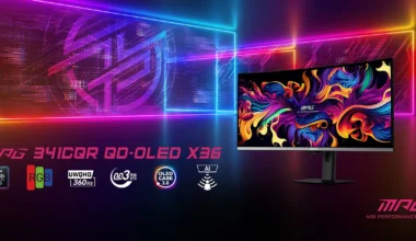 MSI MEG X ve MPG 341CQR QD-OLED X36 CES 2026’da Tanıtıldı