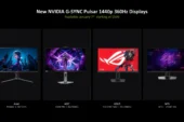 Nvidia G-Sync Pulsar Oyuncu Monitörleri Tanıtıldı