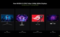 Nvidia G-Sync Pulsar Oyuncu Monitörleri Tanıtıldı