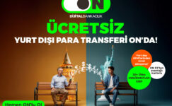 ON Dijital Bankacılık’ta yurt içi ve yurt dışı para transferlerinde masraf yok!