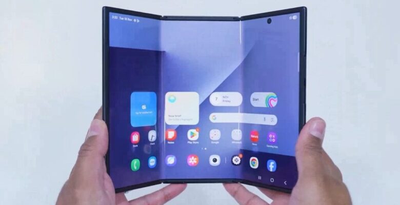 Samsung’dan Katlanma İzi Olmayan Ekran Geliyor
