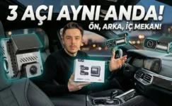 3 Kameralı Araç İçi Kamerası! SJCam M60 İnceleme