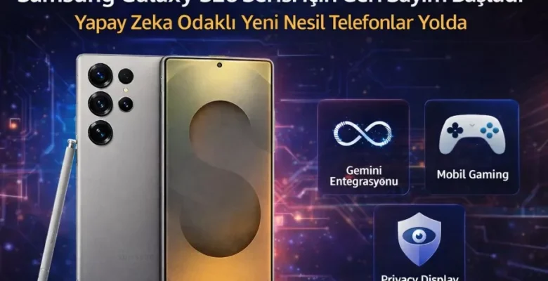 Galaxy S26 Serisi için Geri Sayım Başladı: Yapay Zeka Odaklı Yeni Nesil Telefonlar Yolda