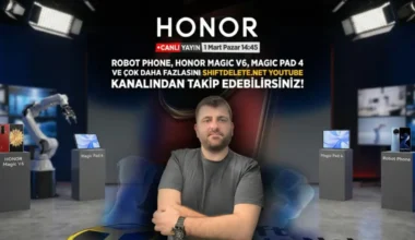 HONOR’un Çığır Açan Robot Phone, Magic V6 ve Magic Pad 4 Modelleri Canlı Yayında!