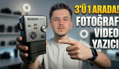 Instax’dan Yeni 3’ü 1 Arada Kamera! Mini Evo Cinema!