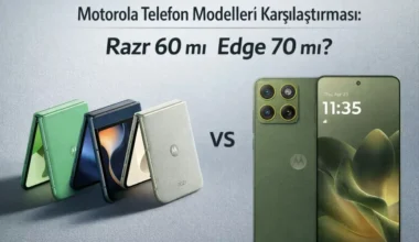 Motorola Telefon Modelleri Karşılaştırması: Razr 60 mı Edge 70 mi?