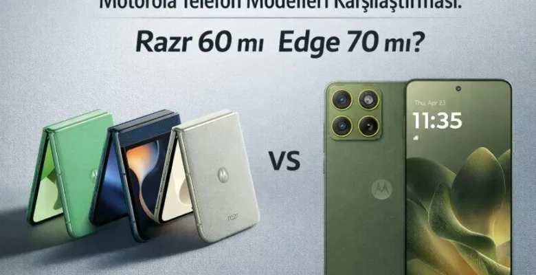 Motorola Telefon Modelleri Karşılaştırması: Razr 60 mı Edge 70 mi?