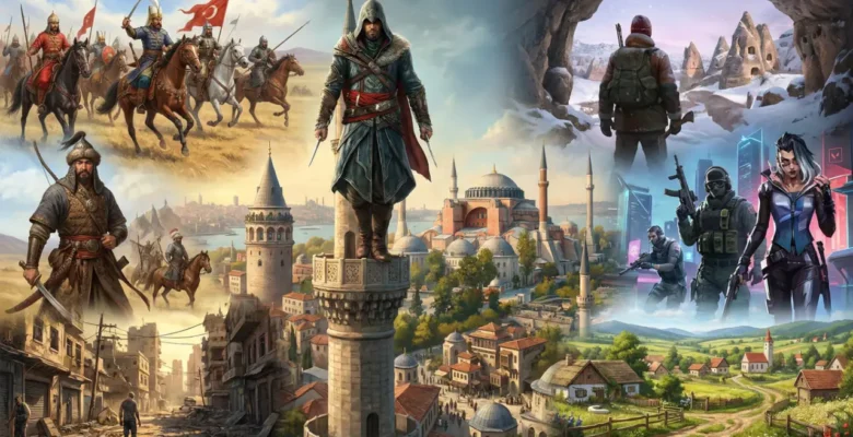 Oyunlardaki Türk Karakter ve Mekanlar!