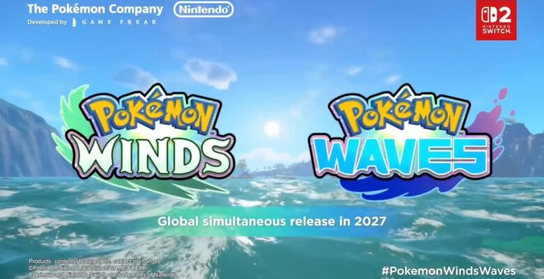 Pokemon Winds ve Waves Tanıtıldı