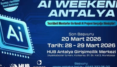 Antalya’da yapay zeka devrimi