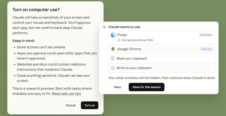 Claude Bilgisayarınızın Kontrolünü Eline Alıyor