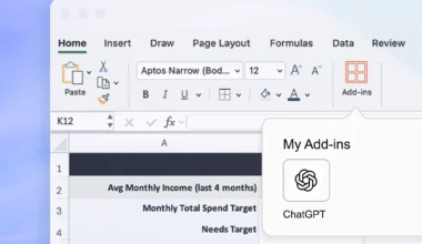 Excel’e ChatGPT Geldi!