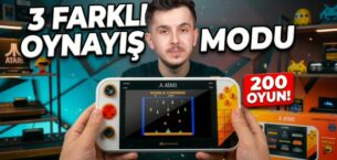Geçmişe Götüren El Konsolu! MyArcade Atari Gamestation Go İnceleme!