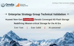 Huawei Yeni Nesil OceanStor Dorado Converged All-Flash Storage, Enterprise Strategy Group teknik doğrulamasından geçti