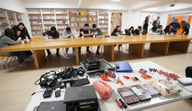 İstanbul Beylikdüzü’nde öğrencilere elektronik atık eğitimi