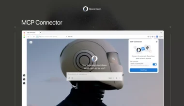 Opera Neon Harici Yapay Zeka Araçlarını Tarayıcıya Entegre Ediyor