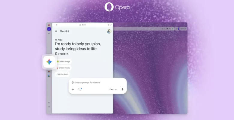 Opera One’ın Kenar Çubuğuna Gemini ve Google Translate Eklendi