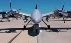 AKINCI TİHA tatbikatta deniz yetki alanı rotasını izledi