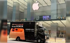 Apple Mağazası Önünde Honor 600 Rüzgarı!