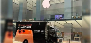 Apple Mağazası Önünde Honor 600 Rüzgarı!