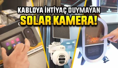 CATA’dan Kabloya İhtiyaç Duymayan Solar Kamera