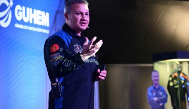 Gezeravcı, GUHEM’de uzay yolculuğunu anlattı