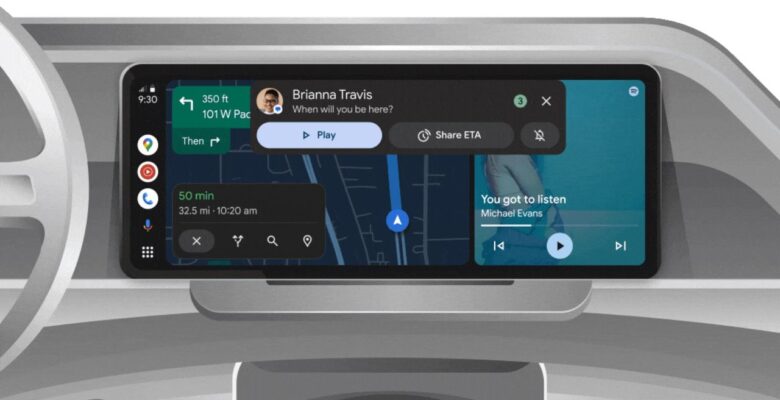 Google Haritalar Android Auto için Güncelleme Yayınladı