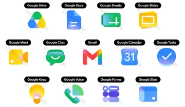 Google Uygulama İkonları Baştan Aşağı Değişiyor!