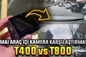 Hangi Araç Kamerası? 70mai T400 vs 70mai 4KT800 Karşı Karşıya