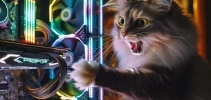Kedi RTX 4090 Yanarken Sahibini Uyardı!