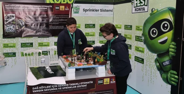 Konya’da ROBOFEST heyecanı… 917 robot yarışıyor