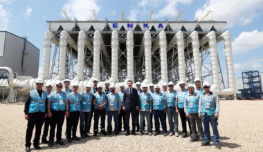 850 Megavat Kapasiteli Yeni Doğal Gaz Santrali Devrede
