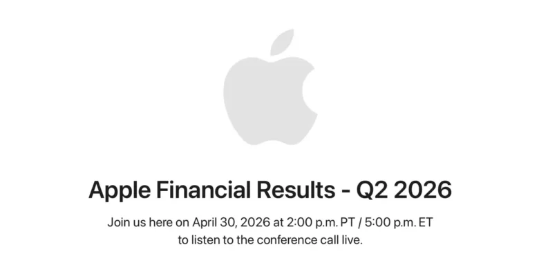 Apple Q2 2026 Kazanç Çağrısı Nasıl Canlı İzlenir?