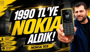 BİM’de Satılan Tuşlu Asker Telefonunu Aldık – Nokia 105 İncelemesi