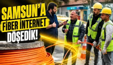 Bir Şehire Fiber Nasıl Getirilir? Turknet ile Samsun’a Gigafiber Döşedik!