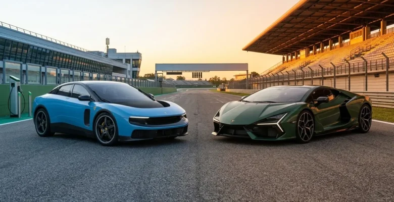 Elektrikli Süper Otomobil Savaşı: Ferrari ve Lamborghini Karşı Karşıya