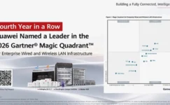 Huawei, 2026 Gartner® Magic Quadrant™ Kurumsal Kablolu ve Kablosuz LAN Altyapısı Raporu’nda 4’üncü kez üst üste lider seçildi